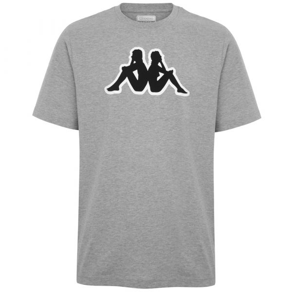 KAPPA T-SHIRT MM - GRIGIO