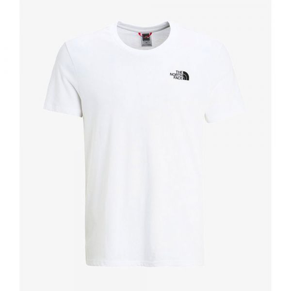 T-SHIRT UOMO TNF S/S SIMPLE DOME - BIANCO