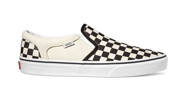 VANS ASHER - BIANCO-NERO VANS ASHER - BIANCO-NERO