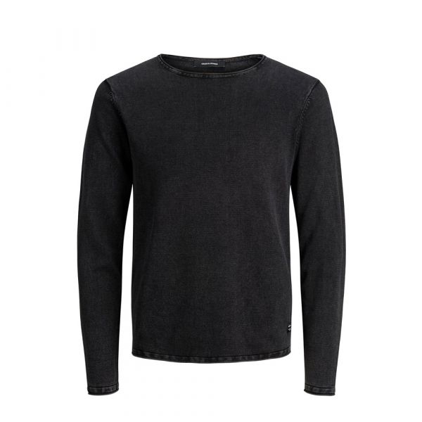 PULLOVER LEO JACK&JONES DA UOMO ANTRACITE