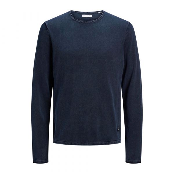PULLOVER LEO JACK&JONES DA UOMO BLU