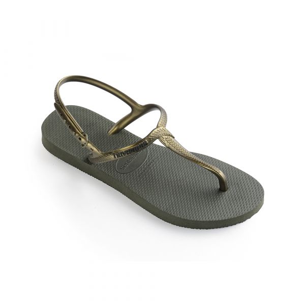 SANDALO LUNA HAVAIANAS DONNA ORO 4129697 5282 Online a Meca Moda Dress Shoes