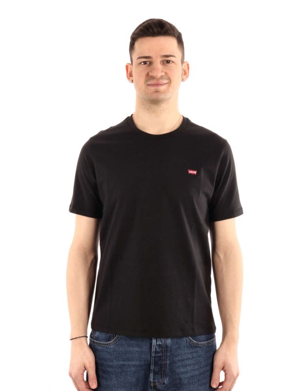 T-SHIRT DA RAGAZZO LEVI'S HOUSEMARK ORIGINAL - NERO