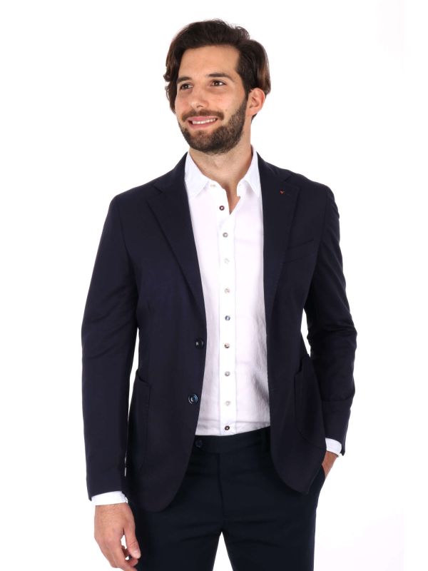 GIACCA MONOPETTO PUNTO MILANO FB UOMO BLU