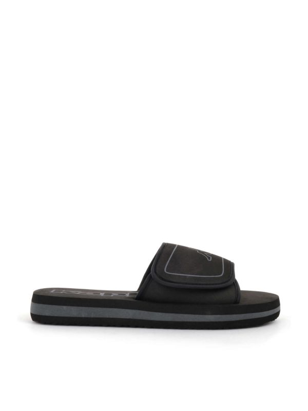 CIABATTA CON STRAP KAPPA UOMO NERO