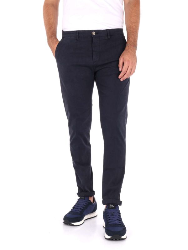 PANTALONE CHINO GIANNI LUPO UOMO BLU