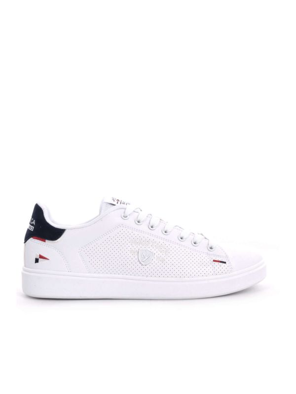 SNEAKERS APOLLO NAUTICA UOMO BIANCO-BLU