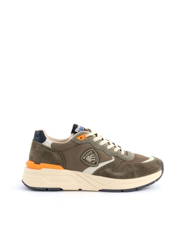 SNEAKERS RAY BLAUER UOMO NERO-VERDE