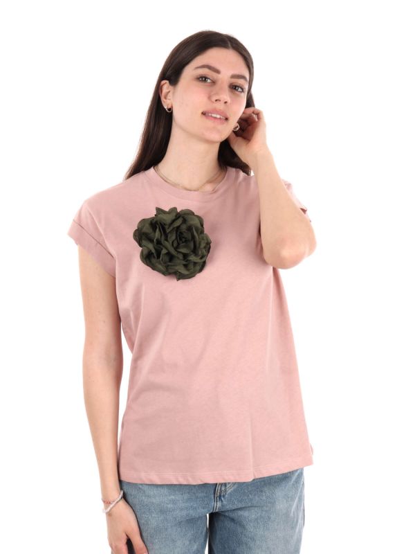 T-SHIRT CON SPILLA ARTIGLI DONNA CIPRIA