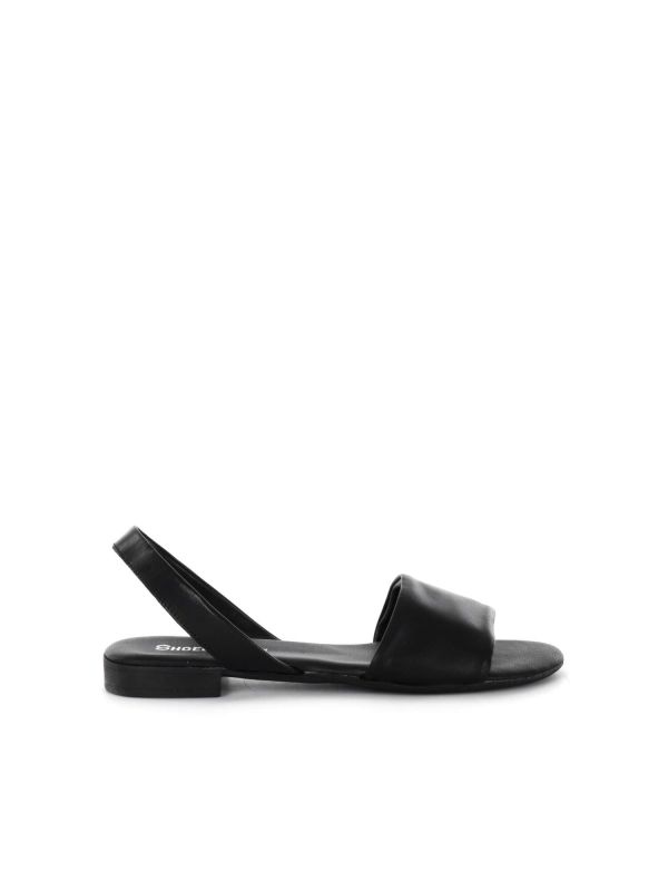 SANDALO CON ELASTICO POSTERIORE SHOELAB DONNA NERO