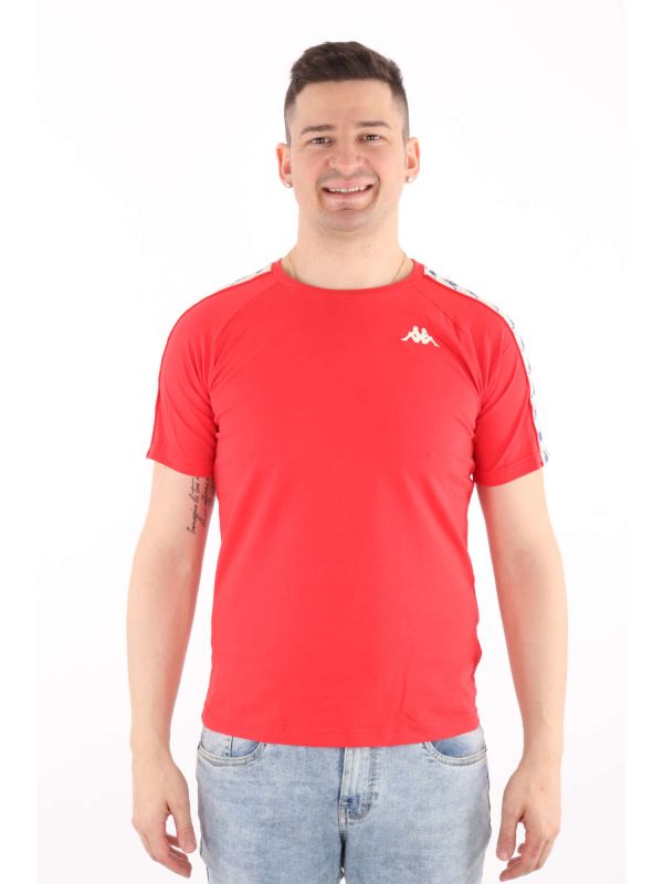 KAPPA BANDE T SHIRT ROSSO 303UV10 V0L Online a 28 00 Meca Moda Dress Shoes