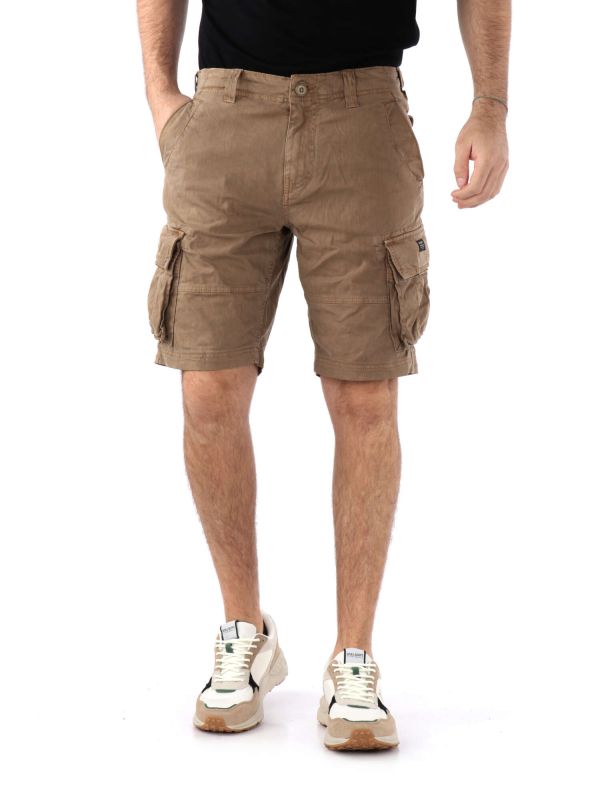 SHORT CARGO SUPERDRY DA UOMO KAKI