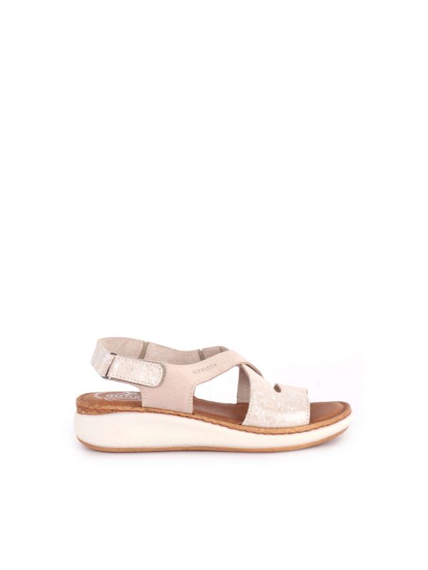 SANDALO CON VELCRO FLY FLOT DA DONNA ROSA