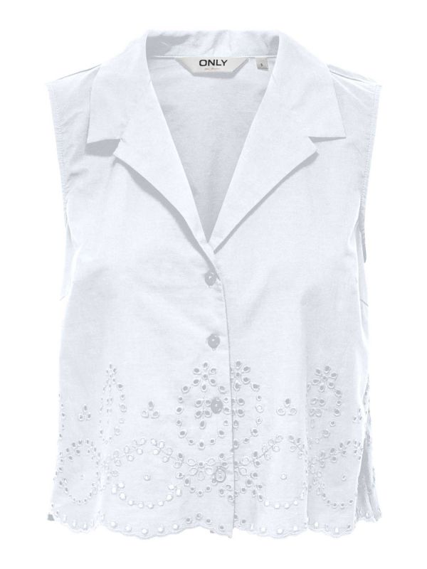 ONLY ROXANNE SL - BIANCO