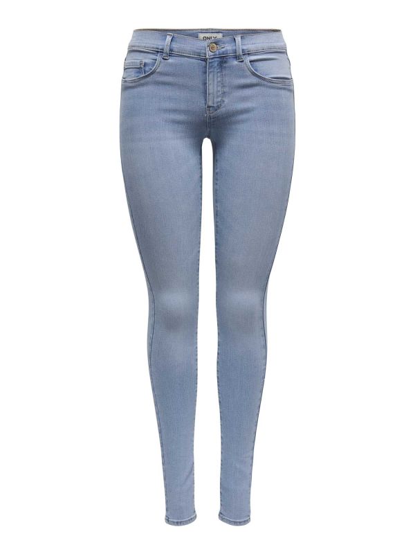 ONLY RAIN REG SKINNY - JEANS CHIARO