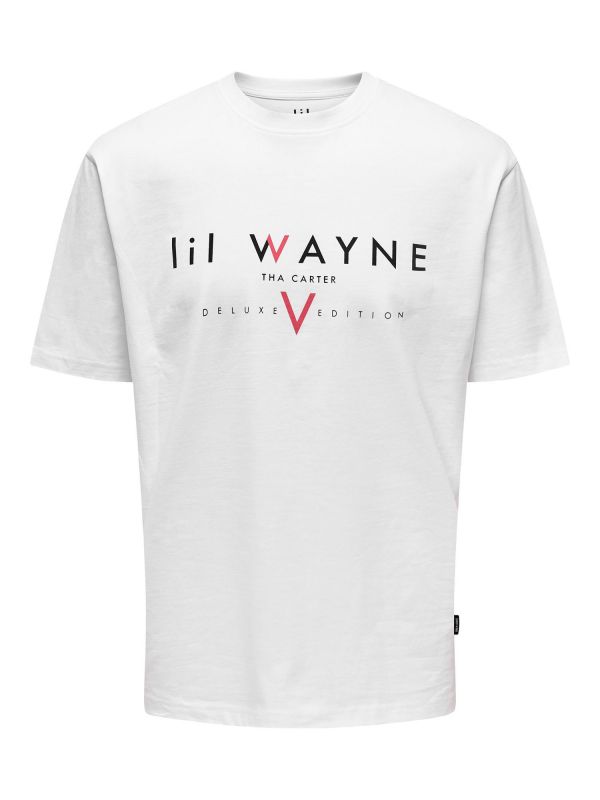 ONLY&SONS LILWAYNE - BIANCO