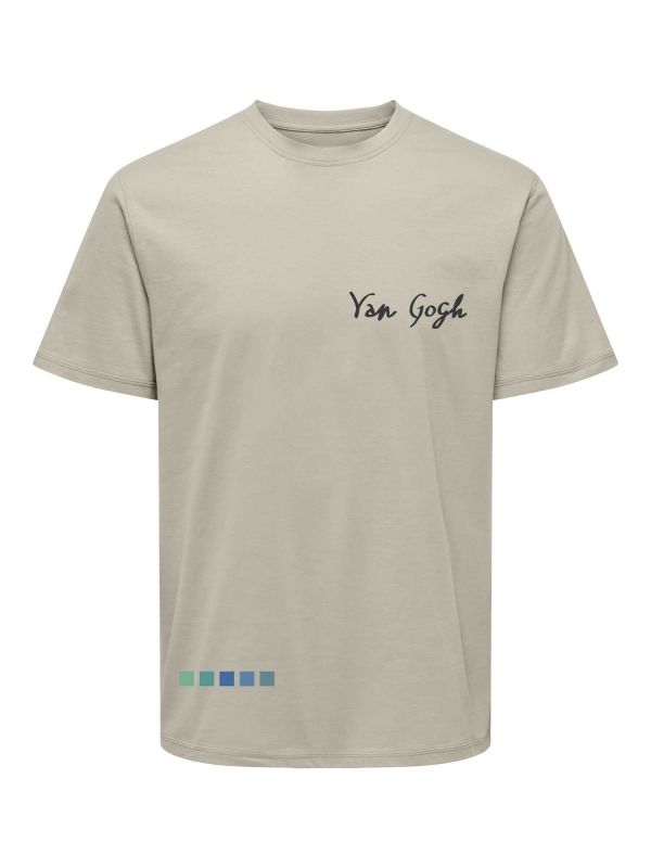 ONLY&SONS VAN GOGH - BEIGE