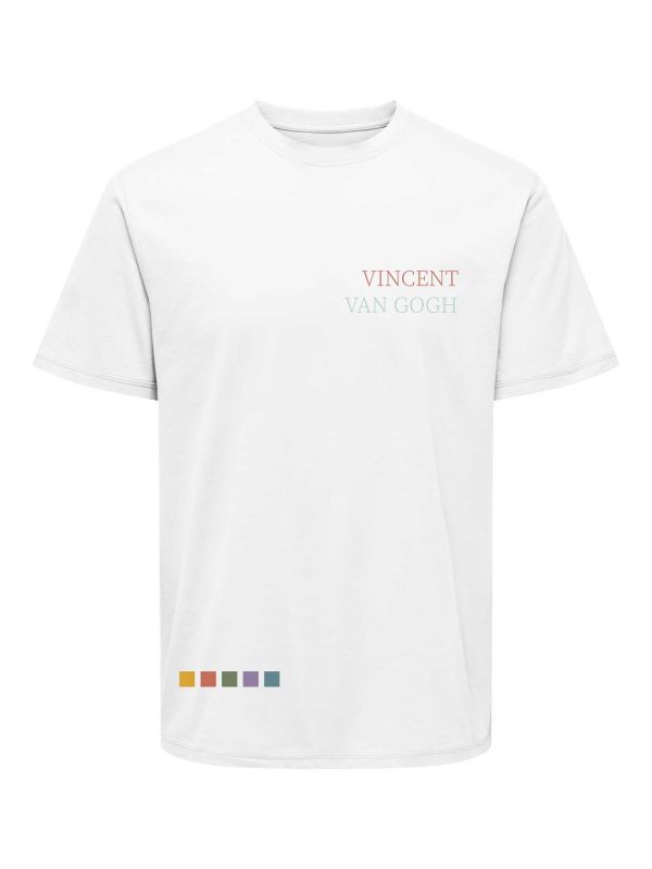 ONLY&SONS VAN GOGH - BIANCO