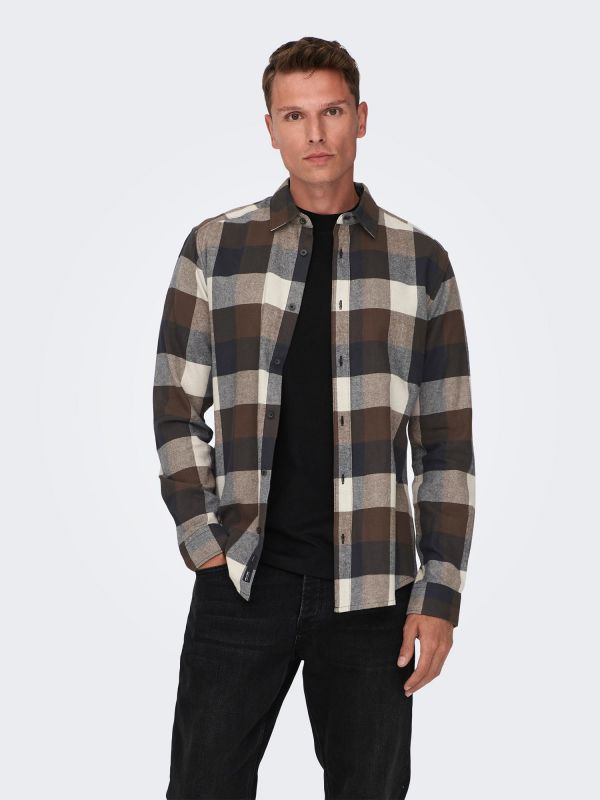 ONLY&SONS GUDMUND - BORDEAUX