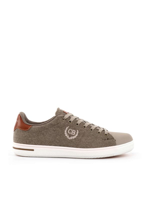 COTTON BELT SNEAKERS - BEIGE