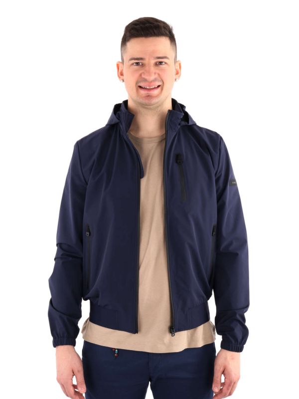 GIUBBINO ANTIVENTO DA UOMO YES ZEE - BLU