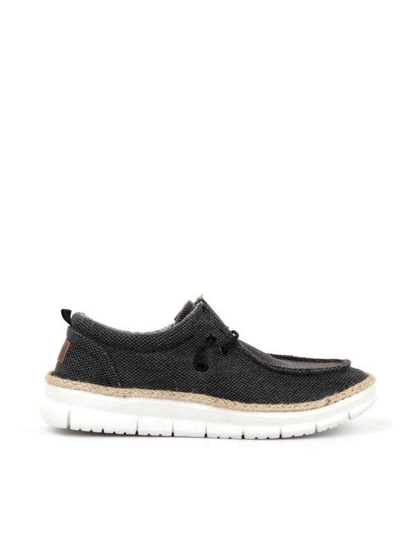 COTTON BELT SLIPON - NERO