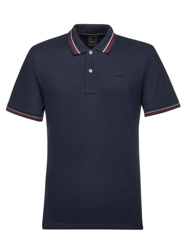 POLO PIQUET GEOX UOMO BLU