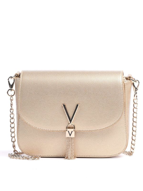 BORSA A SPALLA POSTINA DA DONNA VALENTINO DIVINA ORO