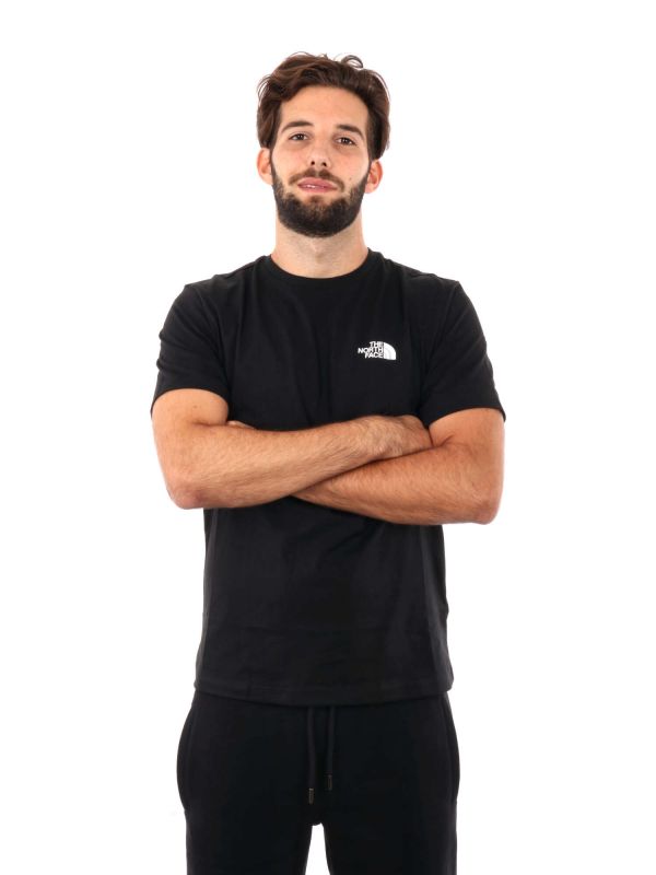 T-SHIRT SIMPLE DOME THE NORTH FACE DA UOMO NERO