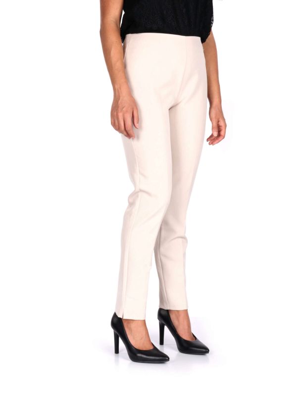 PANTALONE ELEGANTE ARTIGLI DA DONNA AVORIO