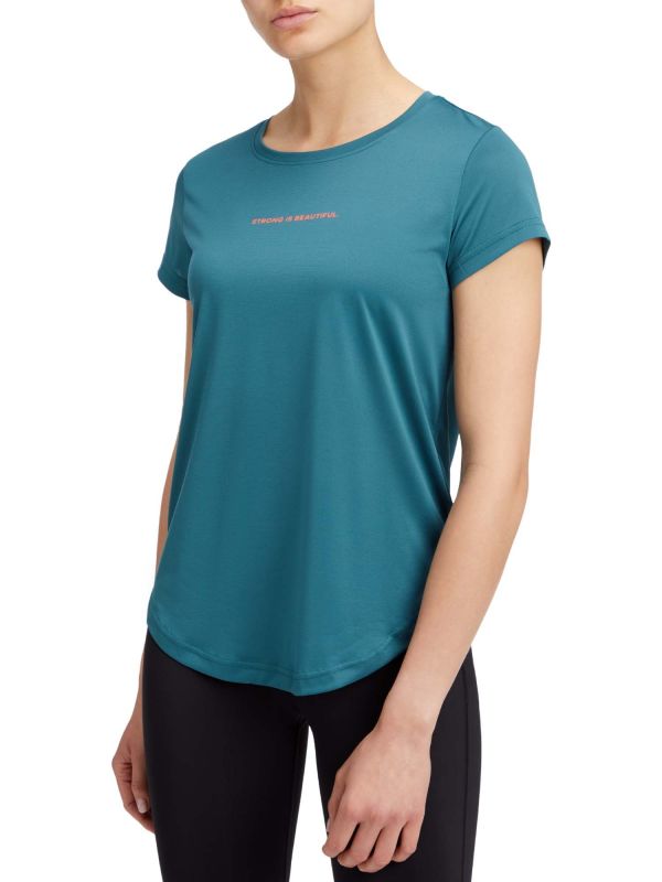 T-SHIRT CECILIA ENERGETICS DA DONNA PETROLIO