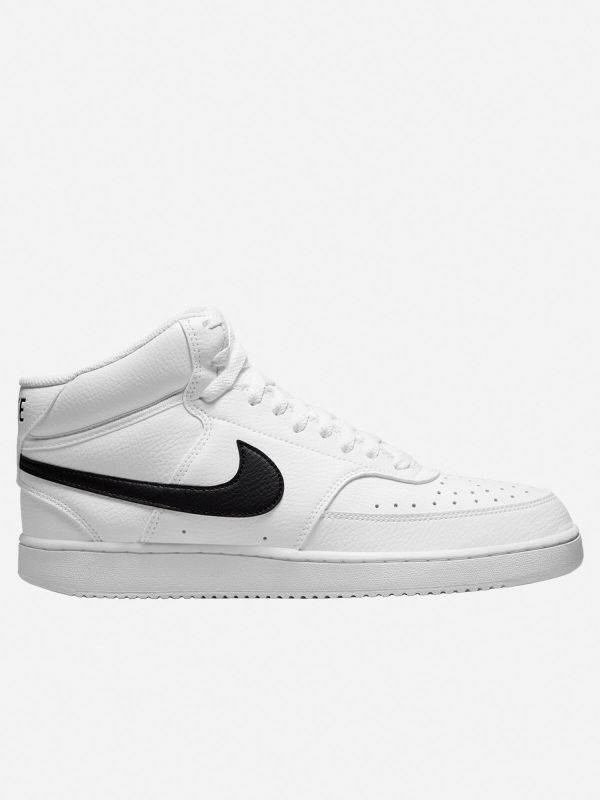 SNEAKERS DA RAGAZZO NIKE COURT VISION MI BIANCO-NERO