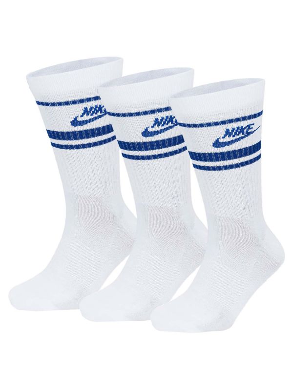 CALZE SPORTIVE MEDIA LUNGHEZZA 3 PZ NIKE  - BIANCO