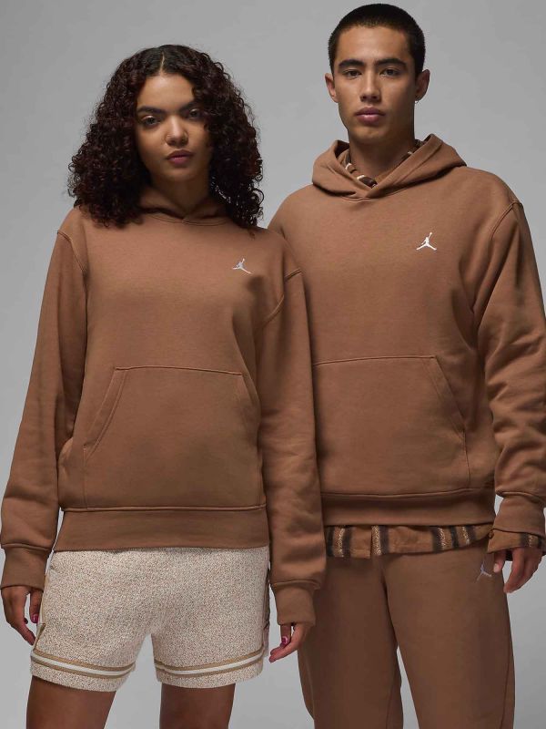 FELPA CON CAPPUCCIO BROOKLYN FLEECE JORDAN UNISEX NOCCIOLA