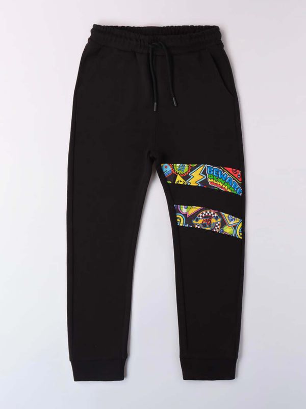 PANTALONE SPORTIVO IDO BAMBINO NERO