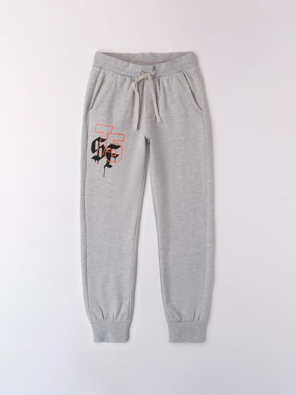 PANTALONE JOGGING IDO RAGAZZO GRIGIO