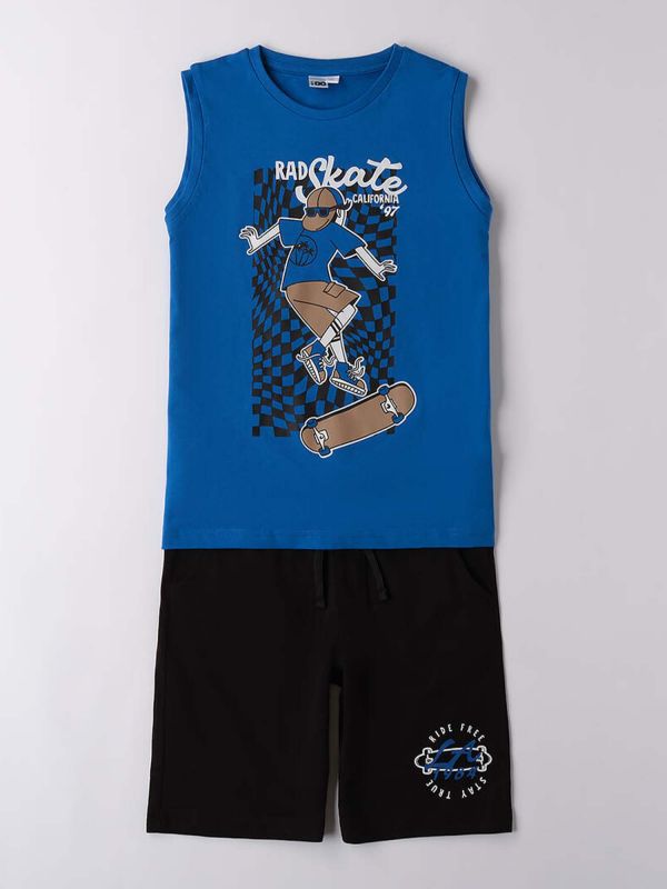 CANOTTA CON SHORT IDO RAGAZZO ROYAL