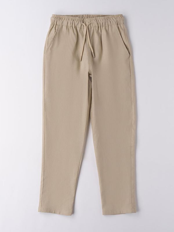 IDO PANTALONE LINO - BEIGE