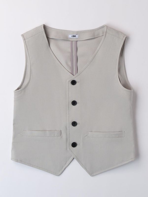 IDO GILET - GRIGIO