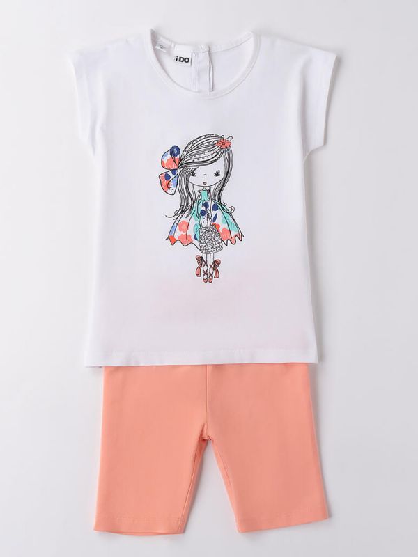 IDO BTS T-SHIRT+SHOR - BIANCO