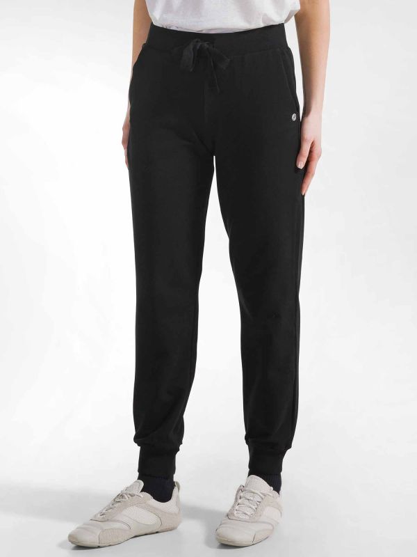 DEHA PANTA FLEECE - NERO