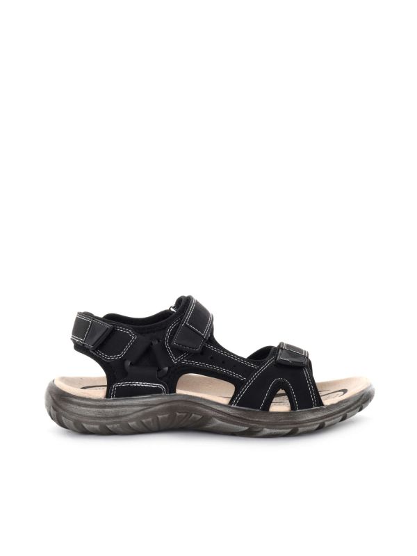 SANDALO STRAPPO VALLEVERDE UOMO NERO