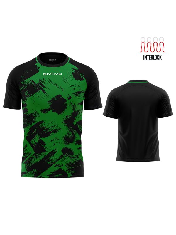 T-SHIRT ART INTERLOCK GIVOVA VERDE T-SHIRT ART INTERLOCK GIVOVA VERDE