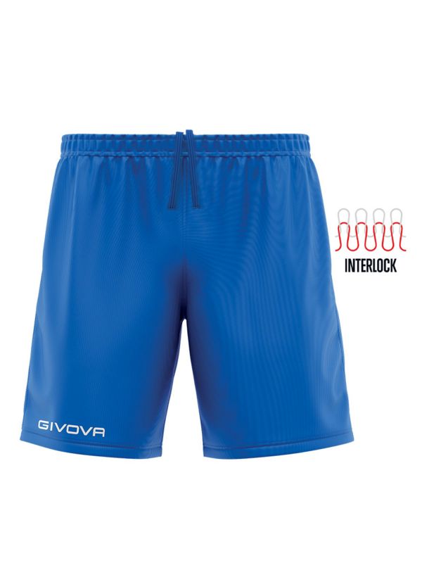 SHORT CAPO INTERLOCK GIVOVA UOMO AZZURRO SHORT CAPO INTERLOCK GIVOVA UOMO AZZURRO