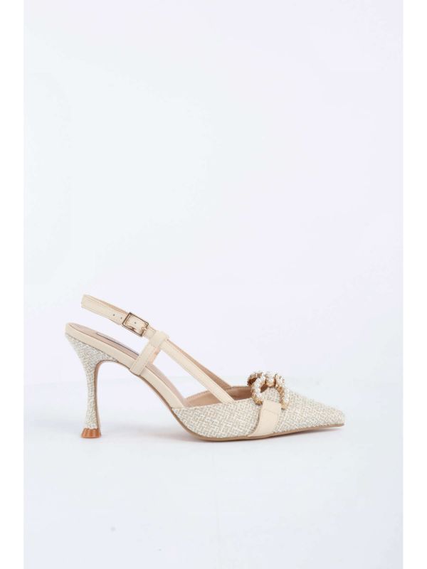 Decollete chanel beige hotsell