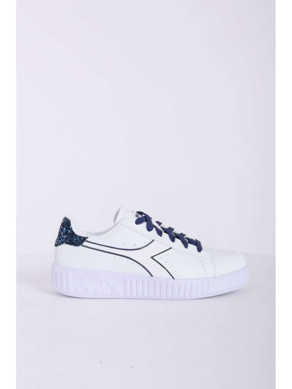 DIADORA GAME STEP - BIANCO-BLU