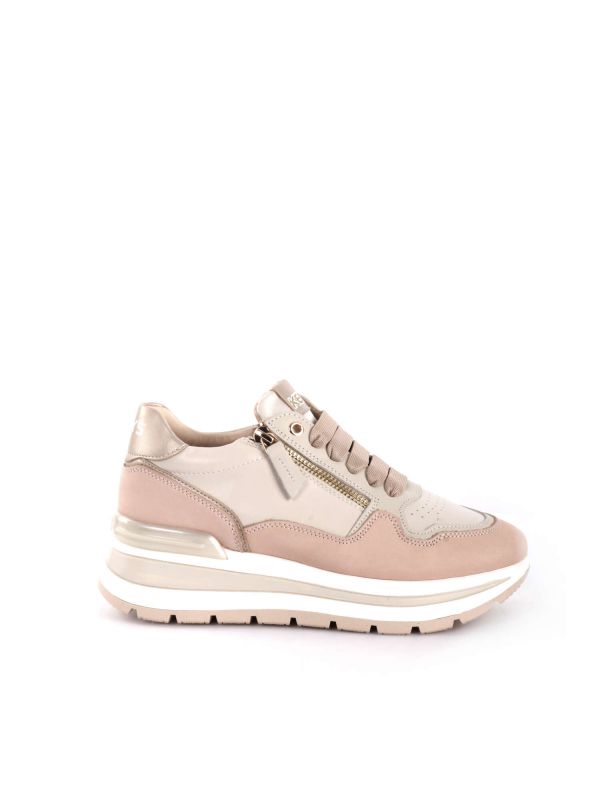 SNEAKERS GOLDEN KEYS DONNA BEIGE