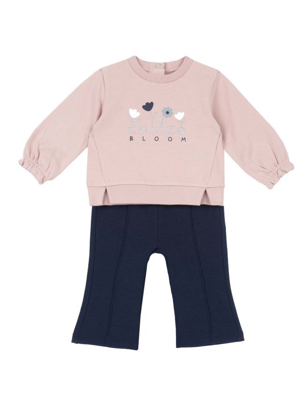 CHICCO FELPA+LEGGING - ROSA CHICCO FELPA+LEGGING - ROSA