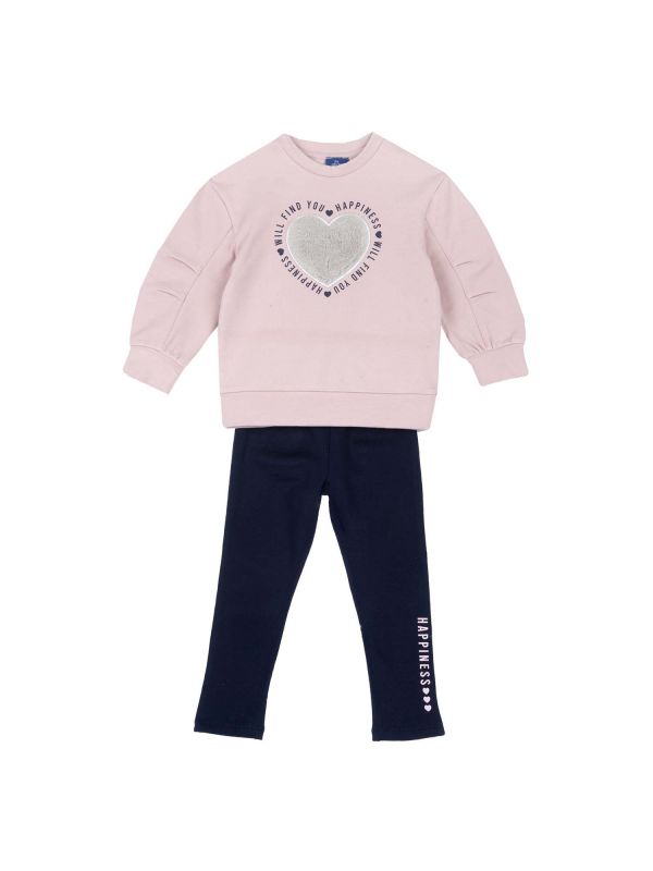 CHICCO FELPA+LEGGING - ROSA CHICCO FELPA+LEGGING - ROSA