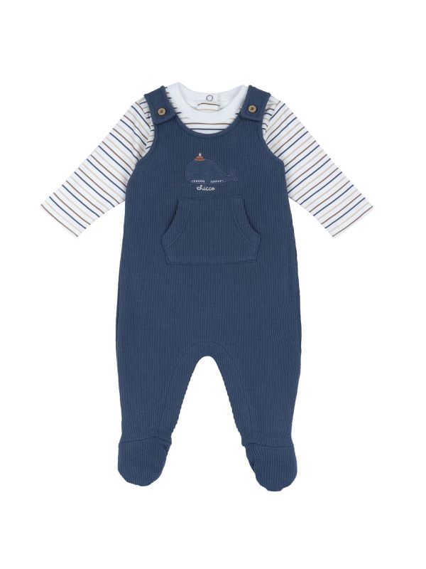 CHICCO TUTINA 2 PZ - BIANCO-BLU CHICCO TUTINA 2 PZ - BIANCO-BLU